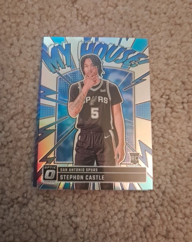 2024-25 Panini Donruss Optic #16 Stephon Castle My House — front