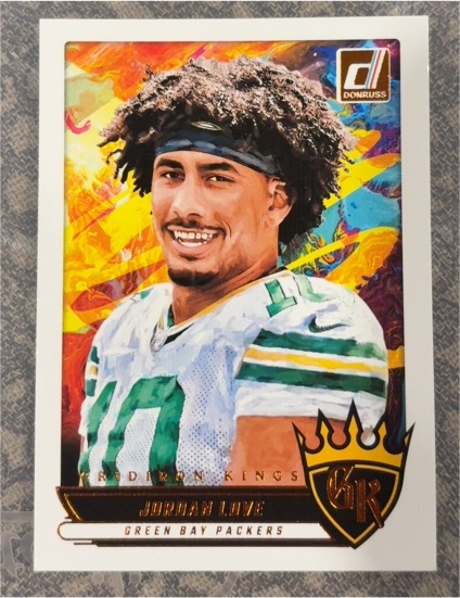 2025 Donruss Gridiron Kings #GK-JLE Jordan Love — front