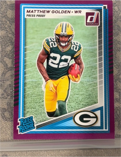 2025 Panini Donruss #311 Matthew Golden — front