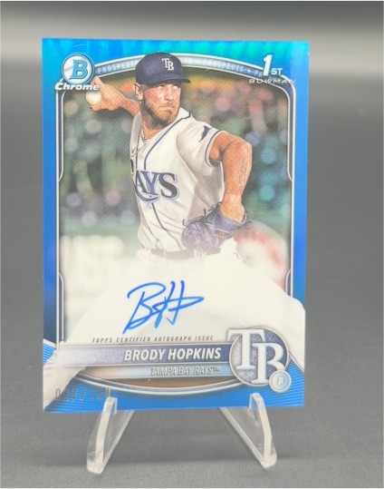 2025 Bowman Chrome #CPA-BH Brody Hopkins — front