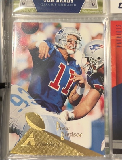 1994 Pinnacle #92 Drew Bledsoe — front