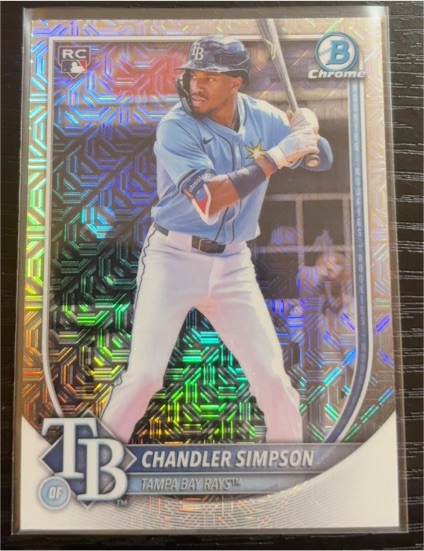 2025 Bowman Chrome #18 Chandler Simpson — front