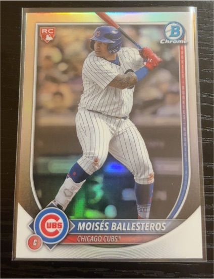 2025 Bowman Chrome #42 Moises Ballesteros — front
