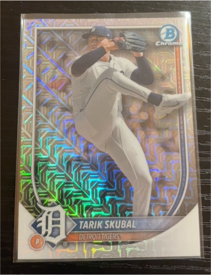 2025 Bowman Chrome #20 Tarik Skubal — front