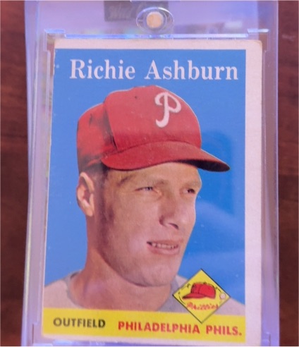 1958 Topps #230 Richie Ashburn — front