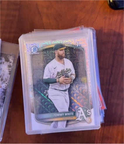 2025 Bowman Chrome #BCP-251 Tommy White — front