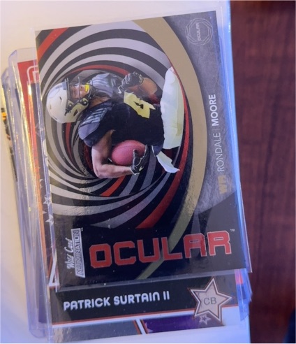 2021 Wild Card Alumination #OC-4 Rondale Moore — front