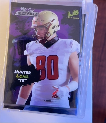 2021 Wild Card Alumination LS Light Show #LS Hunter Long — front