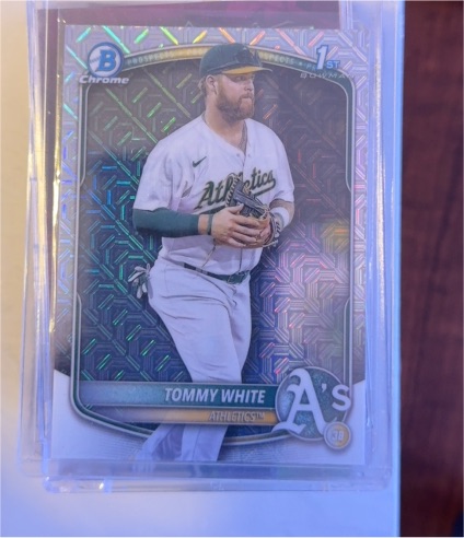 2025 Bowman Chrome #BCP-251 Tommy White — front