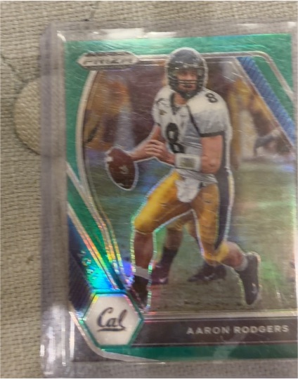 2021 Panini Prizm Draft Picks #15 Aaron Rodgers — front