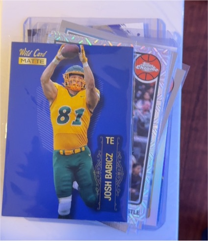2022 Wild Card Matte #MB-124 Josh Babicz — front
