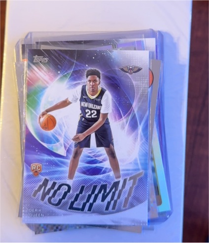 2025-26 Topps Basketball #NL-13 Derik Queen No Limit Rookie — front