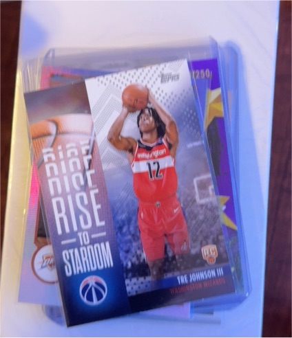 2025-26 Topps #RTS-6 Tre Johnson III — front