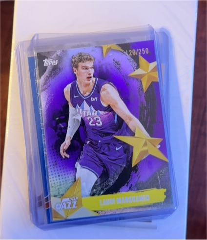 2025-26 Topps #SA-19 Lauri Markkanen Stars of the NBA — front
