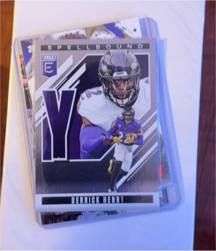2025 Panini Donruss Elite #33 Derrick Henry Spellbound "Y" Green — front