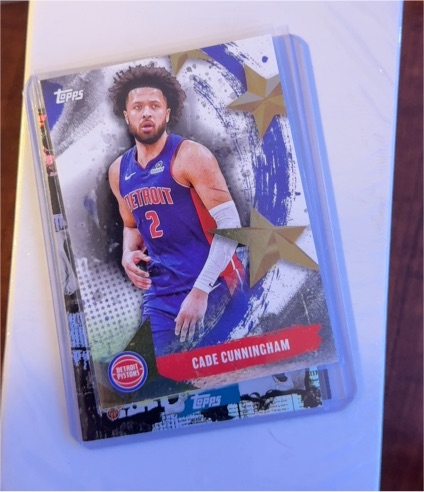 2025-26 Topps Stars of the NBA #SA-14 Cade Cunningham — front