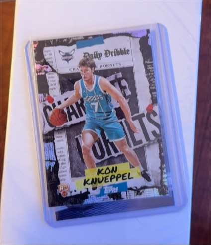 2025-26 Topps Basketball Daily Dribble #DD-34 Kon Knueppel — front