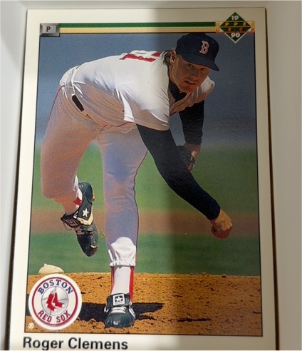 1990 Upper Deck #323 Roger Clemens — front
