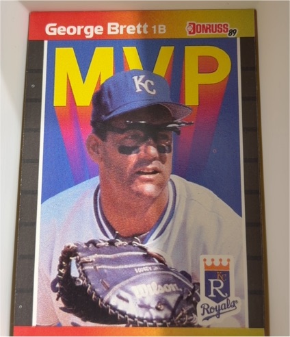 1989 Donruss MVP #BC-7 George Brett — front
