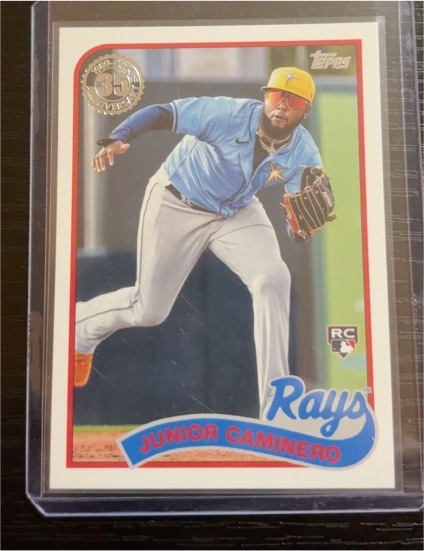 2024 Topps Update 1989 35th Anniversary #89US-16 Junior Caminero — front