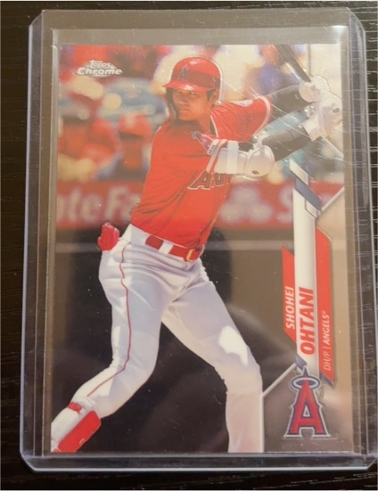 2020 Topps Chrome #21 Shohei Ohtani — front