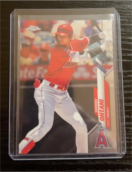 2020 Topps Chrome #21 Shohei Ohtani — front