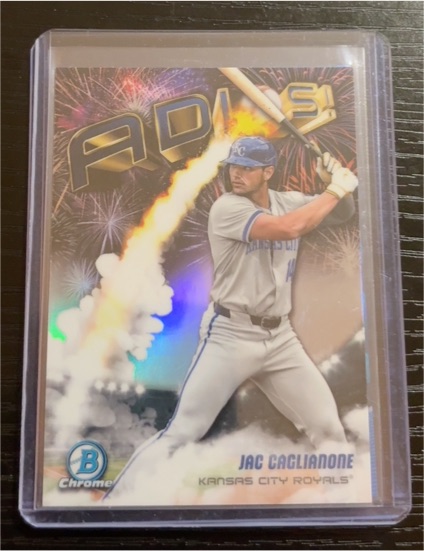 2025 Bowman Chrome #AD-3 Jac Caglianone — front