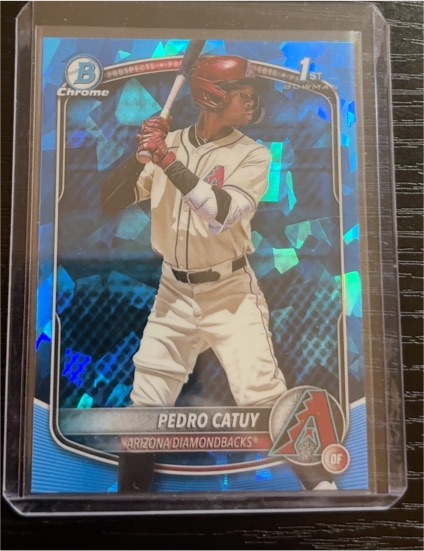 2025 Bowman Chrome #BCP-210 Pedro Catuy — front