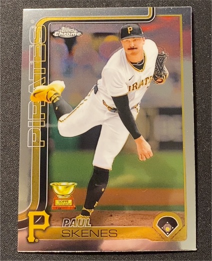 2025 Topps Chrome #300 Paul Skenes — front