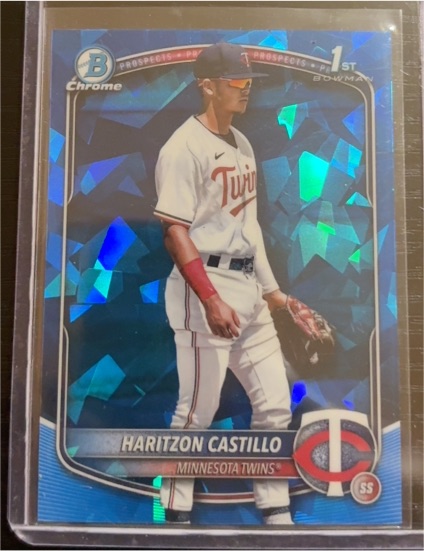 2025 Bowman Chrome #BCP-161 Haritzon Castillo — front