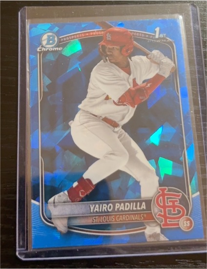2025 Bowman Chrome #BCP-236 Yairo Padilla — front