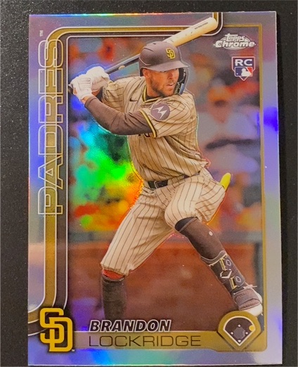 2025 Topps Chrome #106 Brandon Lockridge — front