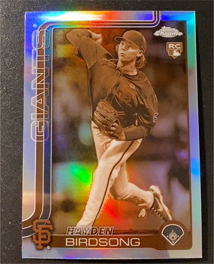 2025 Topps Chrome #138 Hayden Birdsong — front