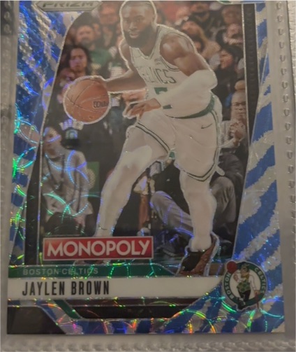 2024-25 Panini Prizm Monopoly #17 Jaylen Brown — front
