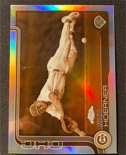 2025 Topps Chrome #107 Nico Hoerner — front