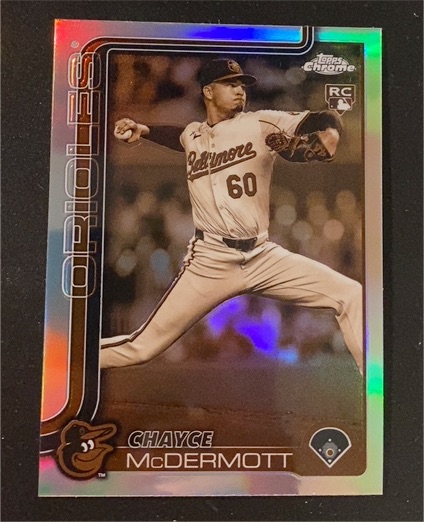 2025 Topps Chrome #266 Chayce McDermott — front