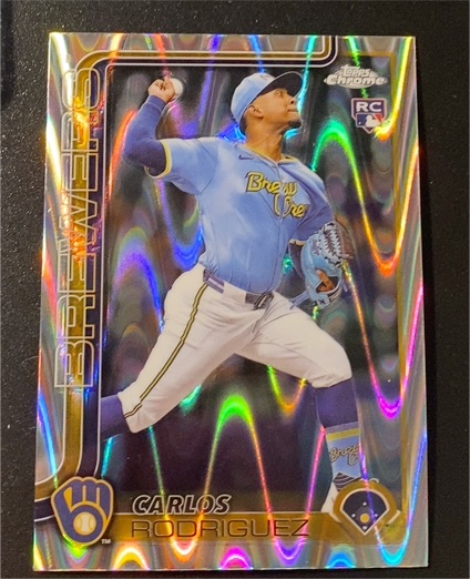 2025 Topps Chrome #201 Carlos Rodriguez — front