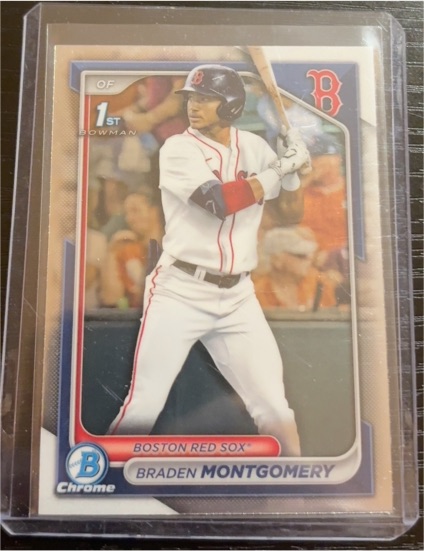 2024 Bowman Chrome Draft #BDC-58 Braden Montgomery — front