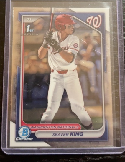 2024 Bowman Draft #BDC-62 Seaver King Chrome — front