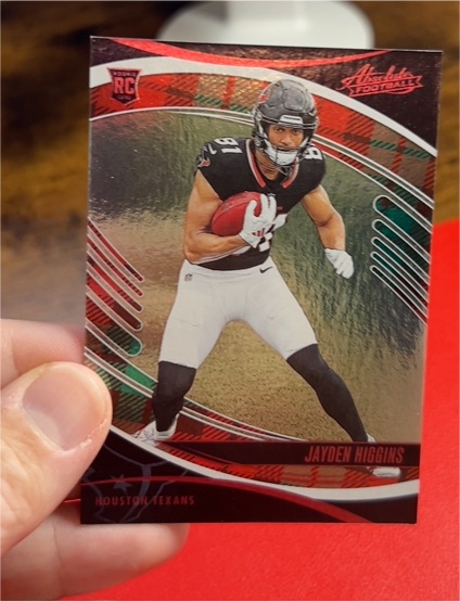 2025 Panini Absolute #138 Jayden Higgins — front