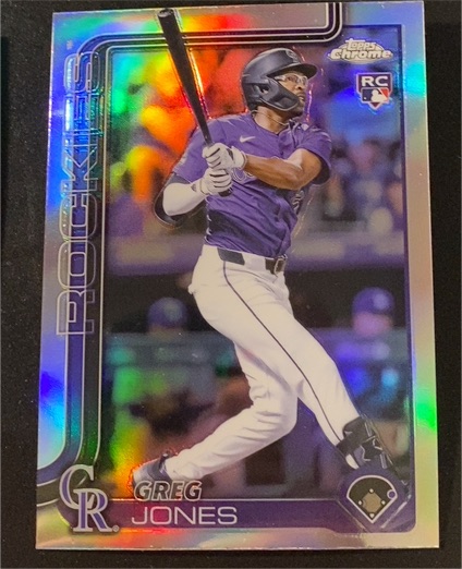 2025 Topps Chrome #265 Greg Jones — front