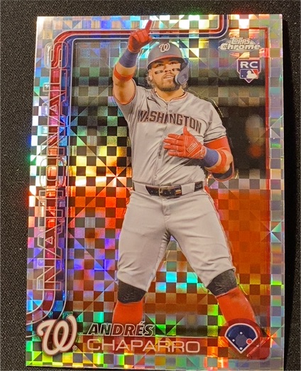 2025 Topps Chrome #187 Andrés Chaparro — front