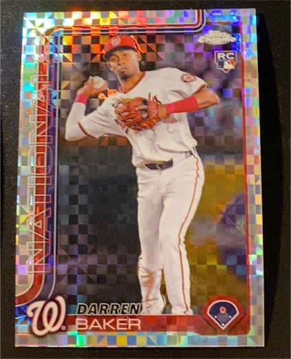 2025 Topps Chrome #231 Darren Baker — front