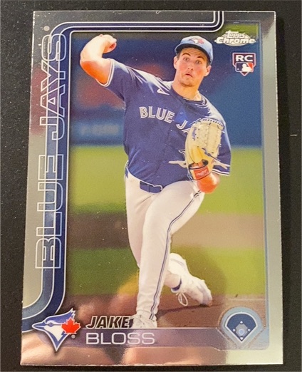 2025 Topps Chrome #188 Jake Bloss — front