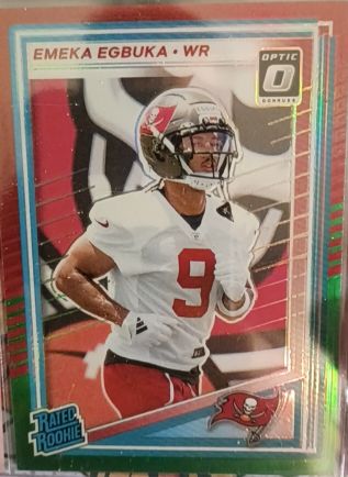 2025 Panini Donruss Optic #375 Emeka Egbuka — front