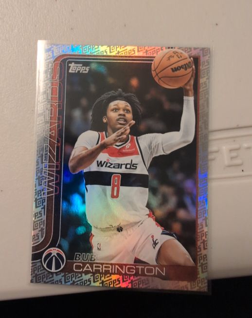 2025-26 Topps #97 Bub Carrington — front