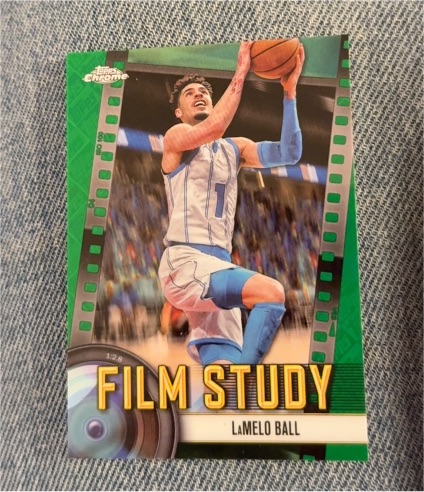 2024-25 Topps Chrome #FS-10 LaMelo Ball Film Study — front