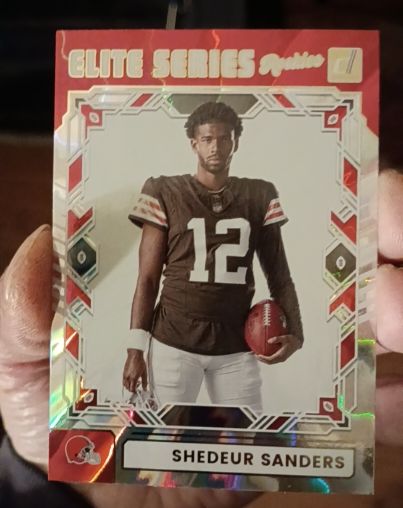 2025 Panini Donruss Elite Series Rookies #ESR-SSS Shedeur Sanders — front