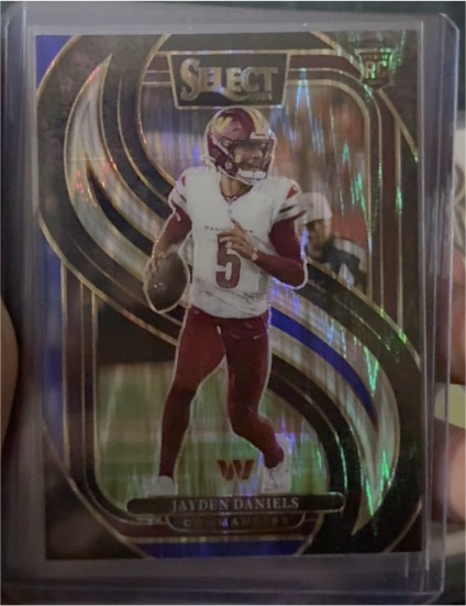 2024 Panini Select Premier Level #112 Jayden Daniels — front