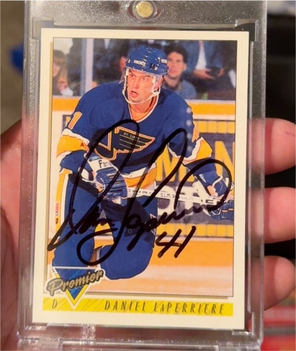 1993 Topps Premier #41 Daniel Laperriere — front
